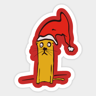 Christmas cats Sticker